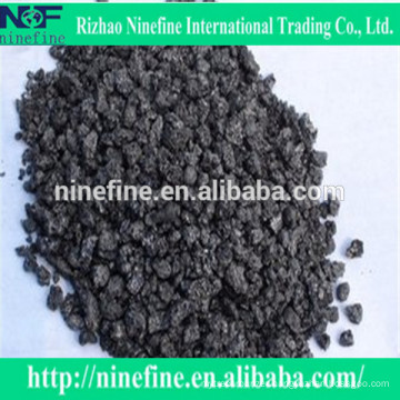 low ash calcined pet coke price with high carbon